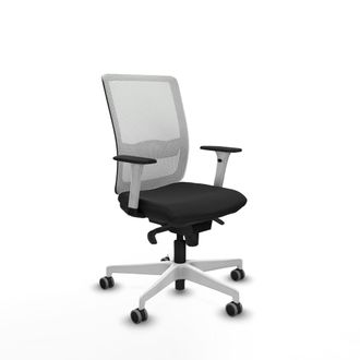 Piqueras y Crespo Silla De Oficina Piqueras Y Crespo Haches Negro Robusto Mesh