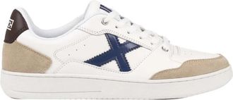 Munich Legit Sneakers - Heren - Sneakers - Wit - 42 EU - Leer - Schoenen