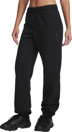 Under Armour Dames Icon Relaxed Fit Joggingbroek (Zwart)