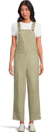 Toad&Co Juniper Utility Overall Womens Jumpsuit & Rompers One Piece Yucca : MD (US 8-10), Cotton/Elastane