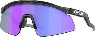 Oakley OO9229 Sunglasses Bundle: OO 9229 HYDRA 922904 Hydra Crystal Black Prizm Viol and Medium Black leash Accessory kit