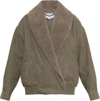 Stella McCartney Oversize Jas - Dames - Zomerjassen - Groen - XS - Wol - Jassen