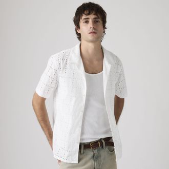 Levi's Sunset Camp Lightweight Shirt - Mens - 2XL - White