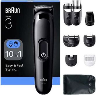 Braun Set Afeitado Multifunci&oacute;n 10 En 1 Braun