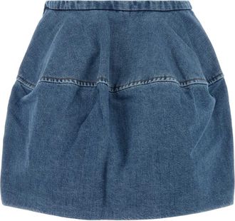 Loewe Denim Mini Skirt - Blue