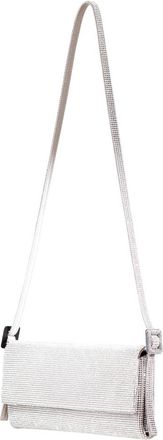 Benedetta Bruzziches Vittissima La Grande Bag - Dames - Schoudertassen - Grijs - ONE Size - Satijn - Tassen