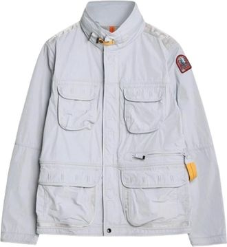 Parajumpers Desert Spring Field Jacket - Heren - Zomerjassen - Wit - XL - Polyester - Jassen
