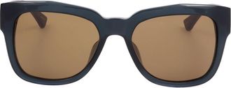 Linda Farrow DRIES VAN NOTEN DVN84 C6 Womens Sunglasses Grey Size 56