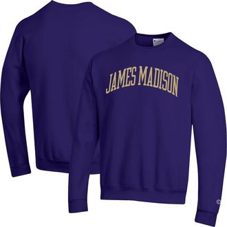 Champion Mens Champion Purple James Madison Dukes Basic Arch Fleece Pullover Sweatshirt at Nordstrom, Size Xx-Large