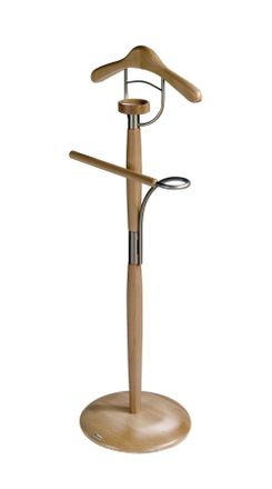 HERDASA Gal&aacute;n de noche de madera de haya fresno 110x45x32 cm