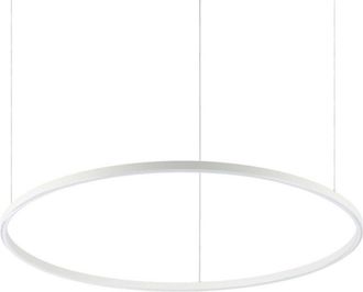 Ideal Lux L&aacute;mpara Colgante Integrada Redonda Decorativa Blanca, 4000k, 51w