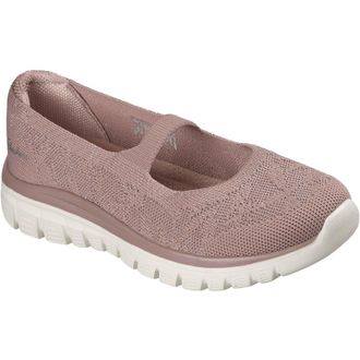 Skechers Graceful Polyester Dames Mauve Schoenen