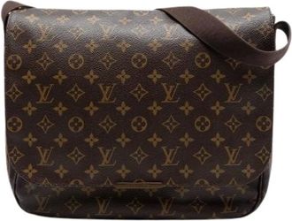 Louis Vuitton Pre-owned Cross Body Bags, female, Brown, Size: ONE SIZE Pre-owned Beaubourg MM