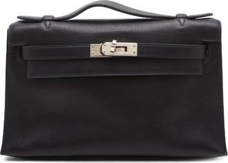 Herm&egrave;s Pre-owned Hermes Evergrain Kelly Pochette Ladies YHAD38W7CZ667057