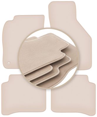 OEM Alfombrillas Premium Beige Para: Mitsubishi Galant Viii Familiar, Sed&aacute;n 1996-2007