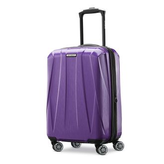 Samsonite Centric 2 Hardside Expandable Luggage with Spinner Wheels, Purple Orchid, Carry-On 20 Inch