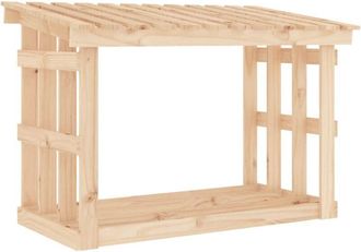 vidaXL Le&ntilde;ero De Madera Maciza De Pino 108x64,5x77 Cm Vidaxl