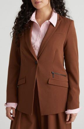 Universal Standard Daria Blazer in Pony at Nordstrom, Size 2Xl
