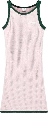 Casablanca Abito con bordo a contrasto - Rosa