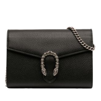 Gucci Pre-owned Gucci Calfskin Dionysus Wallet on Chain Ladies VF94I2PL4R1VJQES