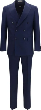 HUGO BOSS Hugo Boss Linen Two-Piece Mens Suit