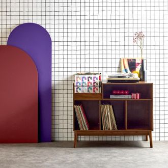 Sweeek Sweeek - Mobili Vintage Per Vinili Effetto Legno