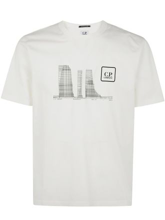 C.P. Company C. P. Company The Metropolis Series Mercerized Jersey Urban Buildings T-Shirt