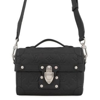 Louis Vuitton Taurillon Black Noir Handbag Shoulder Bag (Pre-Owned)