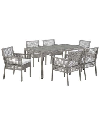 ModWay Aura 7-Piece Outdoor Patio Wicker Set