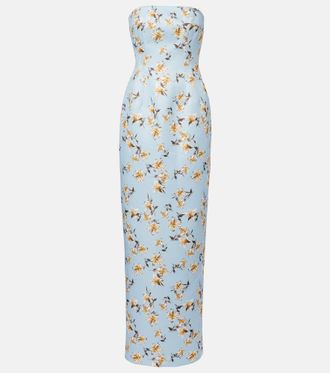 Emilia Wickstead Laelia floral gown
