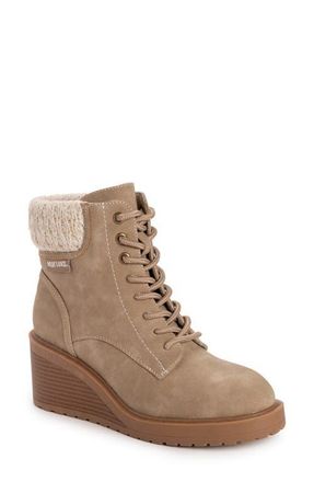 Muk Luks Sky Solange Boot in Taupe at Nordstrom, Size 9.5