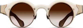 Matsuda 10605H BG-MW Mens Sunglasses Gold Size 43