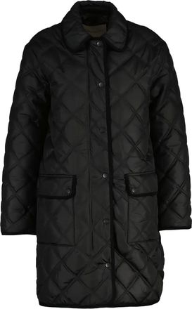 GANT Jas met ribfluwelen afwerking - Zwart