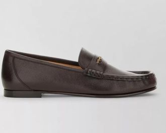 Chlo&eacute; leather loafers