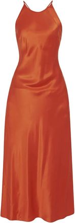 Rosetta Getty Abito girocollo - Arancione