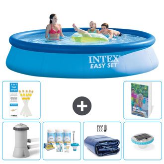 Intex Piscina Easy Set Redonda - 396x84 Cm - 7-piezas S228