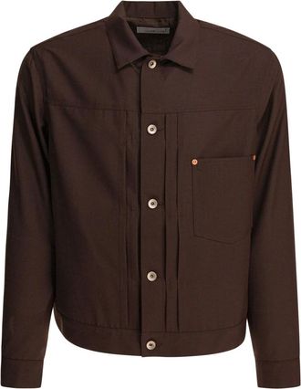 sacai Chaqueta de sastre - Jackets - Hombre - Marr&oacute;n - L