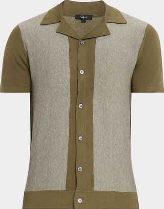 Rails Mens Silas Knit Polo Shirt