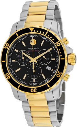 Movado Mens Black dial Watch