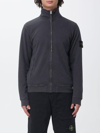 Stone Island Felpa con zip Stone Island in cotone