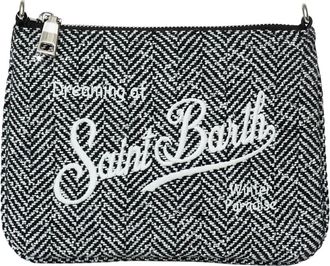 MC2 Saint Barth Zip Clutch - - Bags - Donna - Nero - ONE SIZE