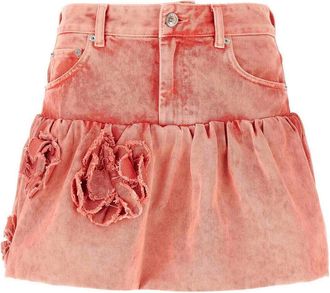 Ganni Denim Jeans Skirt