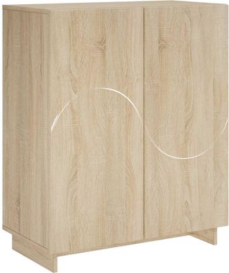 vidaXL Armario Zapatero 73 X 38 X 87,5 Cm Madera De Ingenier&iacute;a Vidaxl