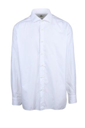 LUIGI BORRELLI NAPOLI Cotton Shirt - White