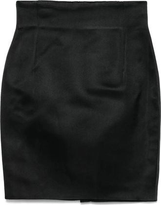 Versace Gonna a matita anni 2000 - Nero