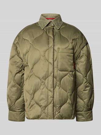 Max & Co. Steppjacke mit Umlegekragen Modell MCOGIUGNIO in Khaki, Gr&ouml;&szlig;e XS