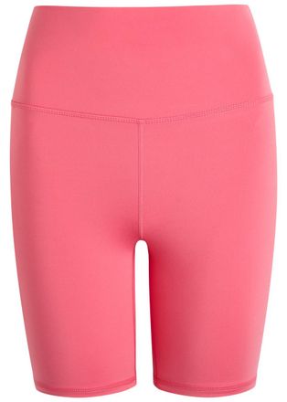 Varley Freesoft High Rise 7 Stretch-jersey Shorts - Rose - S (UK8-10 / S)