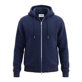 Circolo 1901 Sudadera con cremallera completa - Sweatshirts & Hoodies - Hombre - Azul - XL