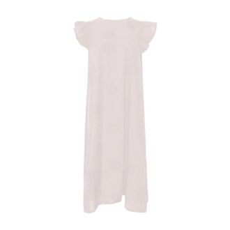 Tiffany & Co. Witte Jurk Korte Mouw - Dames - Casual kleedjes - Wit - S/M - Kleedjes