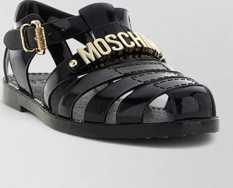 Moschino pvc fisherman sandals